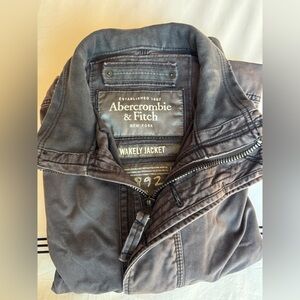 Vintage Y2K Abercrombie & Fitch Navy Wakely Jacket